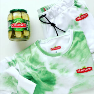 Claussen Sweatshirt and Pants with Pickle Jar